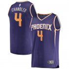 Camiseta Tyson Chandler 4 Phoenix Suns Icon Edition Púrpura Hombre